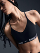 Спортивний топ для фітнесу жіночий Nike W Nk Df Indy Lgt Spt Bra FD1062-010 L Чорний (197593073563) - зображення 1