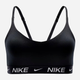 Спортивний топ для фітнесу жіночий Nike W Nk Df Indy Lgt Spt Bra FD1062-010 XL Чорний (197593049124) - зображення 8