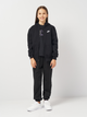 Bluza rozpinana z kapturem dziewczęca młodzieżowa Nike K Nsw Club Flc Hd Fz Ls Lbr FD3004-010 137-146 cm (M) Czarna (196607240731) - obraz 3