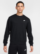 Bluza bez kaptura męska Nike M Nk Club Ft Crew FN3888-010 M Czarna (197593288769) - obraz 1