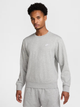 Bluza bez kaptura męska Nike M Nk Club Ft Crew FN3888-063 XL Szara (197593367778) - obraz 1