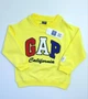 Свитшот детский GAP 98-104 желтый - изображение 1
