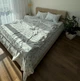 Простирадло на гумці Lavson з теплої турецької Байки Фланель 160х200х25 Гілочка синя - зображення 5