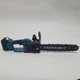 Пила цепная 16 дюймов с 2 аккумуляторами 48V в кейсе Chain Saw, беспроводная аккумуляторная садовая электропила с масляным баком для обрезки и распиловки дров, веток и деревьев Синяя, CHS-16-Blue - изображение 5