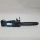 Пила цепная 16 дюймов с 2 аккумуляторами 48V в кейсе Chain Saw, беспроводная аккумуляторная садовая электропила с масляным баком для обрезки и распиловки дров, веток и деревьев Синяя, CHS-16-Blue - изображение 8