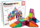 Магнитный строительный конструктор Picasso Tiles 100 Piece Set Magnet Building Tiles PicassoTiles PT100 - изображение 3