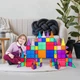 Магнитный строительный конструктор Picasso Tiles 100 Piece Set Magnet Building Tiles PicassoTiles PT100 - изображение 6