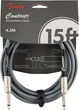 Кабель инструментальный Fender Cable Contour Series 15' Inca Silver - изображение 1
