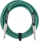 Кабель инструментальный Fender Cable Contour Series 15' Sherwood Green - изображение 2