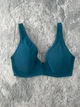 Бавовняний бюстгальтер планж Thirdlove Cotton Plunge Bra - смарагдовий - 75D - изображение 3