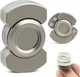 Антистресс Mini EDC Toy 3 в 1 Спиннер, Магнитный Слайдер, Кликер цвет Серебро (01563) - изображение 1