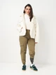 Джинсовая куртка женская Levi's 708280605 XL Белая (1159799738) - изображение 5