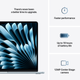 Laptop Apple MacBook Air 15.3" M4 16/256GB 2025 (MC7A4ZE/A) Sky Blue - obraz 10