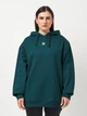 Худи оверсайз женское Adidas Originals Essentials French Terry JX7757 L Зеленое (4068807542105) - изображение 6