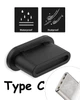 Заглушка USB-C (Type-C) силіконова від пилу 1 шт черна - зображення 3