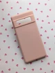 Чохол AeronCase з мікрофіброю для Google Pixel 6 Pro — Рожевий - изображение 1
