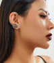 Кафы скорпион Fashion Jewerly серьги без прокола сербристый цвет моносерьга y2k бижутерия 2 шт (SVS) - изображение 2