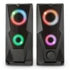 Акустична система YENKEE YSP 2003RGB USB Speaker PC 2.0 з підсвіткою Чорна (45015339) - зображення 2