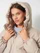 Куртка зимняя короткая женская Converse 10026803-251 M Бежевая (194435063041) - изображение 10