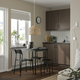 Стілець для кухні Ikea Sandsberg 39 x 47 x 77 см Чорний (306.054.23) - зображення 6