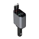 Автомобильное зарядное устройство Hugeel HG-CC11 66Вт с QC 3.0, PD, встроенным кабелем Type-C/Lightning - изображение 1