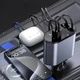 Автомобильное зарядное устройство Hugeel HG-CC11 66Вт с QC 3.0, PD, встроенным кабелем Type-C/Lightning - изображение 9