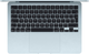 Laptop Apple MacBook Air 13.6" M4 16/256GB 2025 (MC6T4T/A) Sky Blue - obraz 2