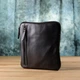 Сумка планшет через плечо мужская из натуральной кожи Shvigel leather-23153 Черная - изображение 9
