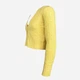 Кардиган вязаный женский Sinsay 7234J XL Желтый (5904298586794) - изображение 3