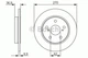 Тормозной диск задний Bosch (0 986 479 519) - изображение 6