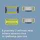 Змінні леза для електробритв Philips OneBlade Face Body - QP 620/50 ((2 шт-)) - зображення 6