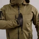 Куртка SoftShell Armoline URBAN SCOUT OLIVE. XL - изображение 5