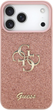 Etui Guess Fixed Glitter Big 4G do Apple iPhone 17 Pro Max Pink (GUHCP17XHG4SGP) - obraz 1