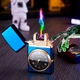 Зажигалка usb с часами зиппо в подарочной упаковке US-755 - изображение 1