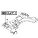 Сайлентблок підрамника задній Q-FIX Q005-2210 NISSAN 54400-EW00B - зображення 3