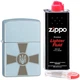 Зажигалка Zippo "ЗСУ" 205 в наборе кремний и бензин зиппо - изображение 1