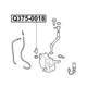 Мотор омивача скла Q-FIX Q375-0018 MITSUBISHI 8260A217 - зображення 3