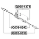 Пыльник рулевой рейки Q-FIX Q003-0038 TOYOTA 45535-60010 - изображение 2