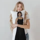 Дженна Ортега (Jenna Ortega) дакимакура, подушка ростовая 120*40 см - изображение 2