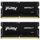 ОЗУ Kingston FURY 64 GB (2x32 GB) SO-DIMM DDR5 4800 MHz FURY Impact (KF548S38IBK2-64) - изображение 1