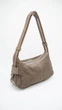Сумка кросс-боди женская замшевая средняя темно-бежевая ARTiS Bags 1820 207-4222 - изображение 1