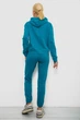 Спортивний костюм жіночий двонитка, колір бірюзовий, XL, 214R1419-004 - зображення 4