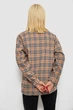 Сорочка жіноча в клітинку, колір мокко, XL, 244R1070-3 - зображення 5