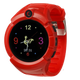 Детские телефон-часы с GPS трекером UWatch Q610 красный - изображение 4