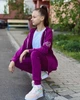 Спортивний костюм для дівчинки підлітковий (Zip-худі та штани) з написами Носи своє 158 Рожевий (p-14038-157658) - изображение 5
