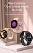 Жіночі смарт-годинник з можливістю дзвінків Smart Mevaden Black + додатковий ремінець - изображение 5