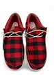 Мужские мокасины Hey Dude Wally Buffalo Plaid Red 40657-610 Размер 41,стелька 27 см Красный - изображение 1
