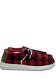 Мужские мокасины Hey Dude Wally Buffalo Plaid Red 40657-610 Размер 41,стелька 27 см Красный - изображение 3