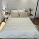 Одеяло двуспальное шерстяное Viluta Comfort 21422 170x210 см бежевое - изображение 5