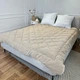Ковдра двоспальна відкрита двостороння з вовни Arda Camell wool 21437 175х215 см бежева - зображення 4
